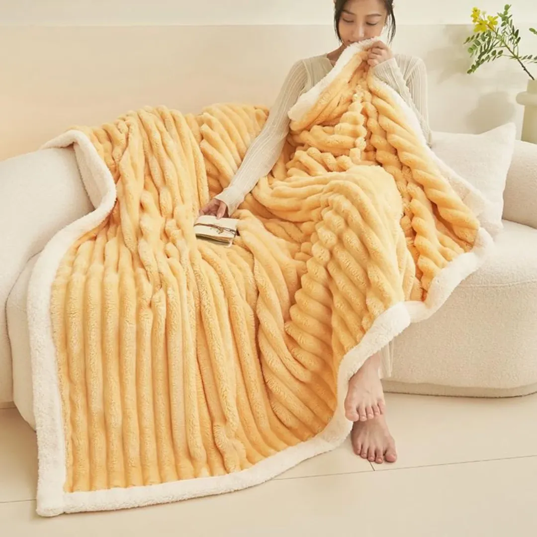 Soft Branget – Double Layer Blanket (7x8 ft)